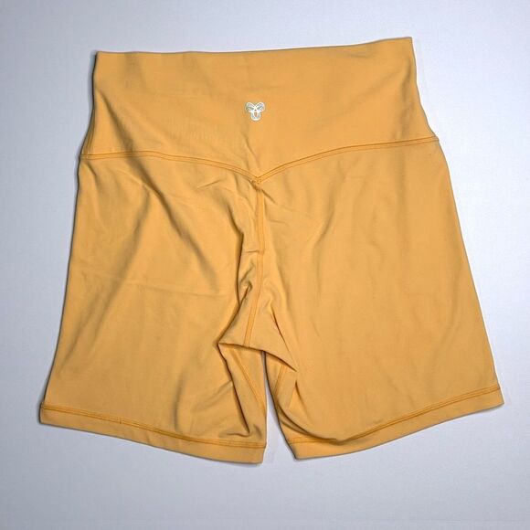 Aritzia Yellow Bike Shorts - Picture 2 of 4